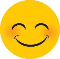Emoticono cara vergonya